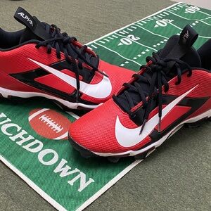 Nike Alpha Red and Black Cleats